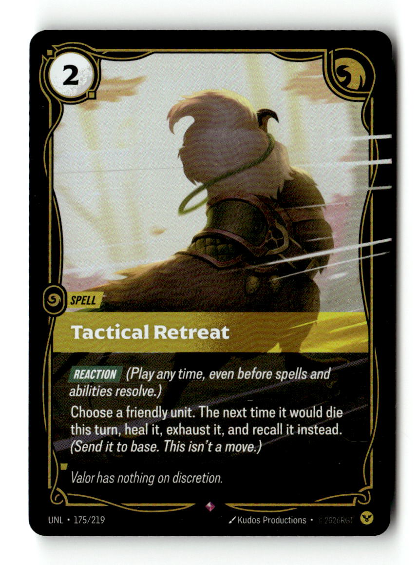 Tactical Retreat