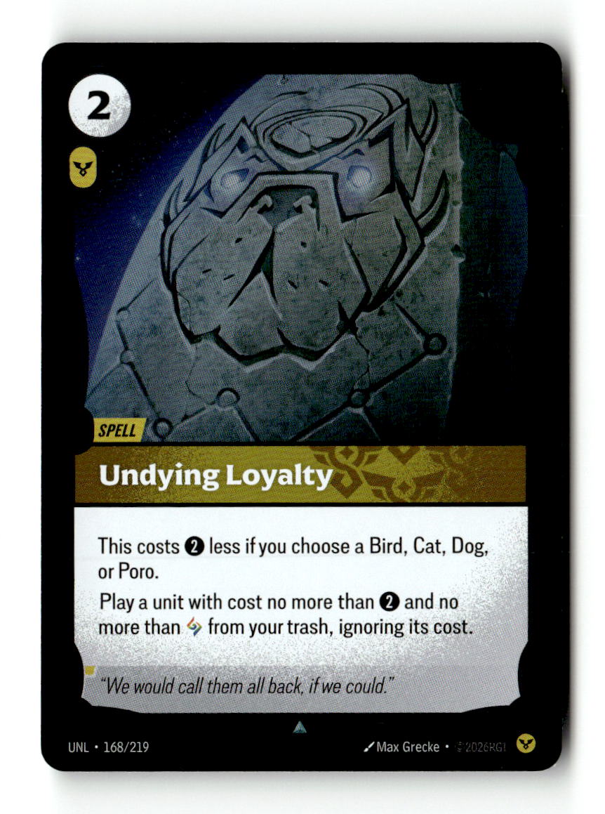 Undying Loyalty