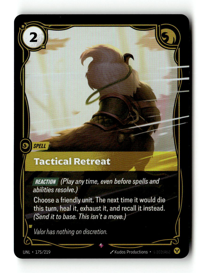 Tactical Retreat
