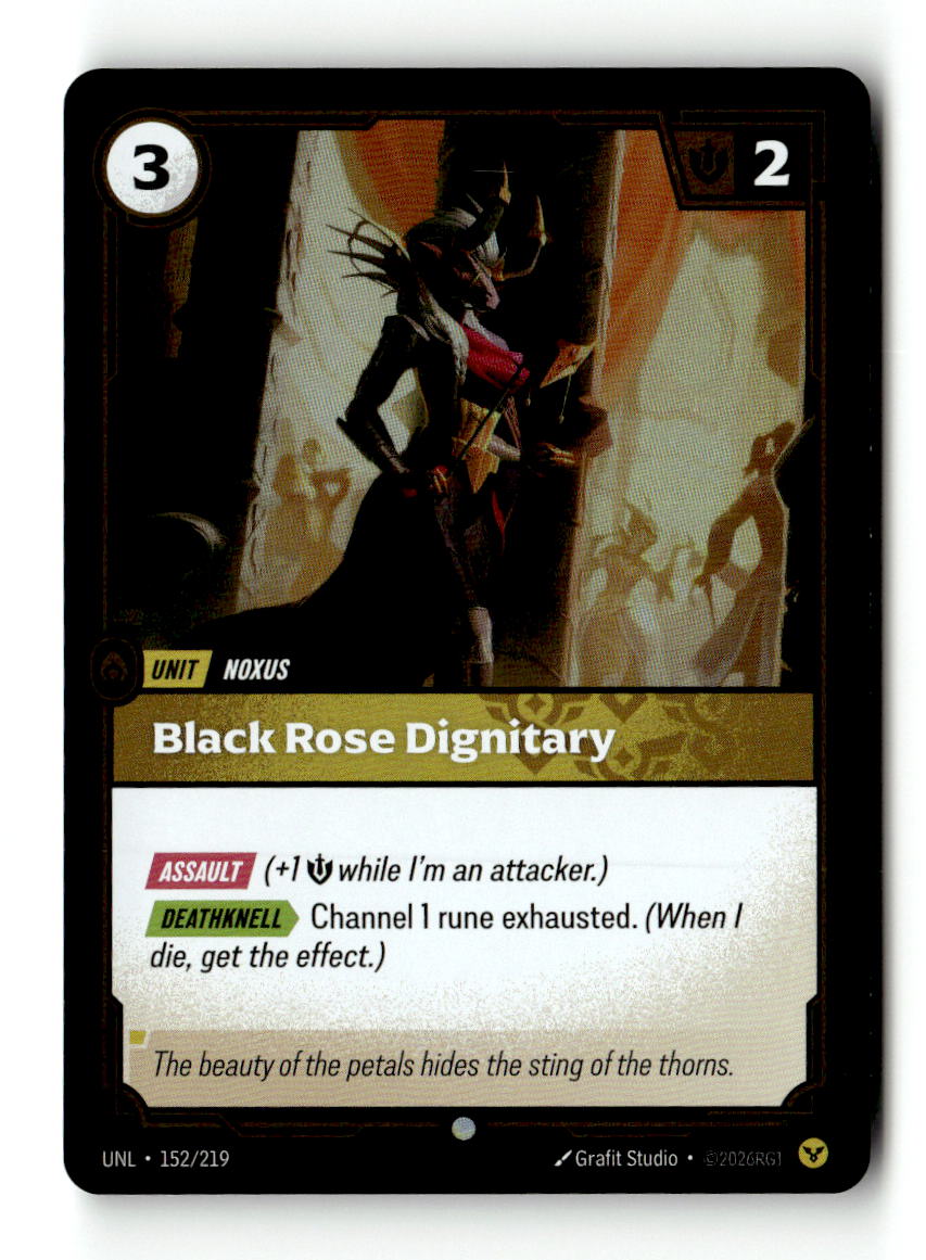 Black Rose Dignitary