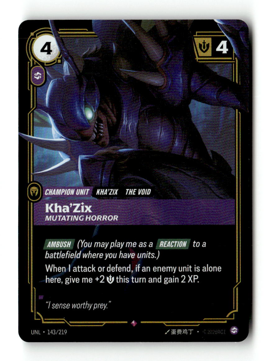 Kha'Zix, Mutating Horror
