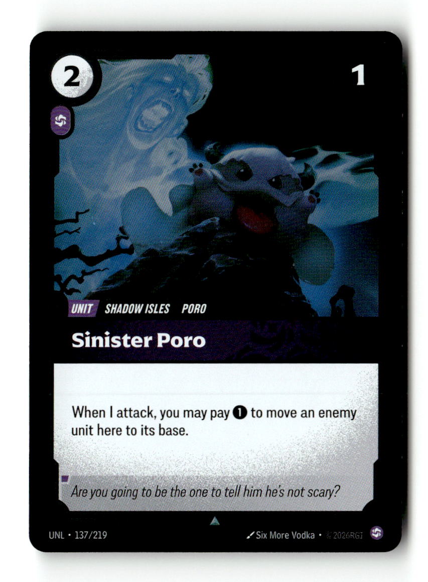 Sinister Poro