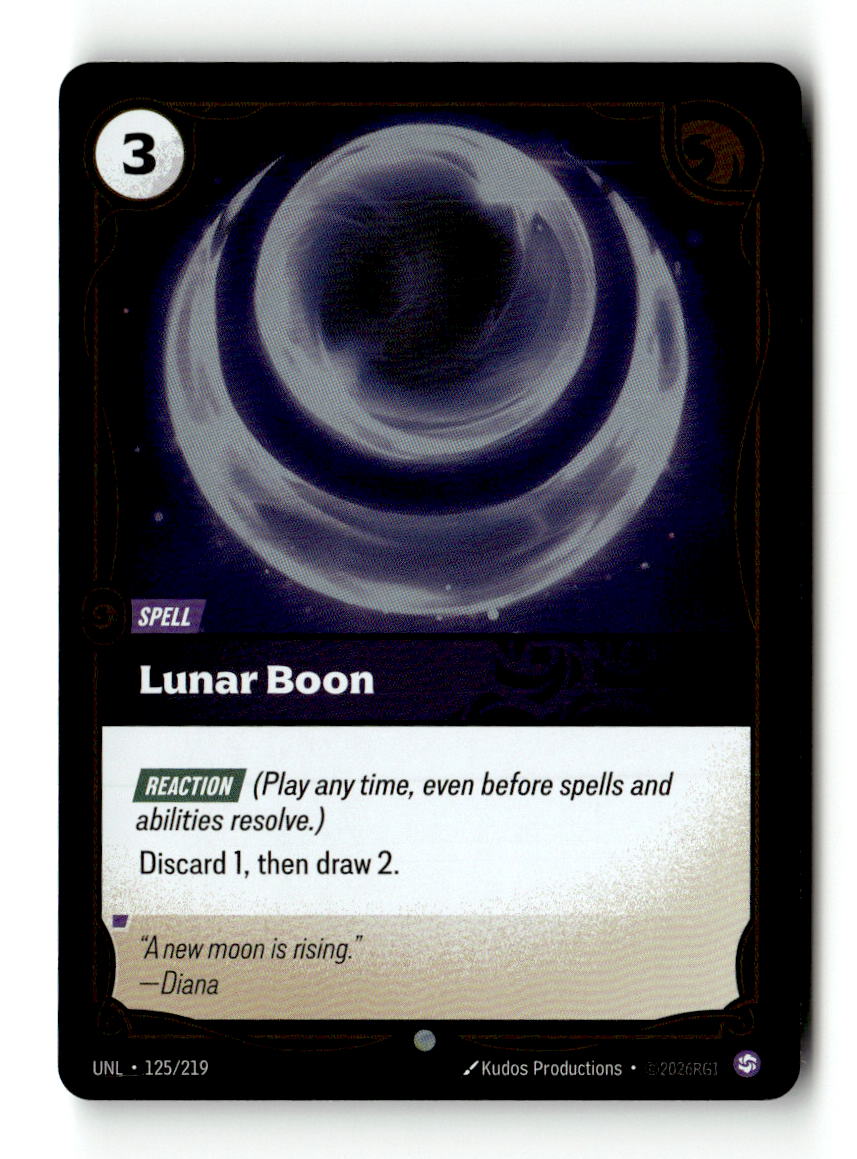 Lunar Boon