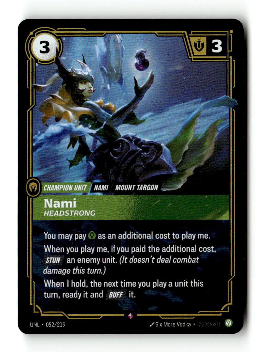 Nami, Headstrong