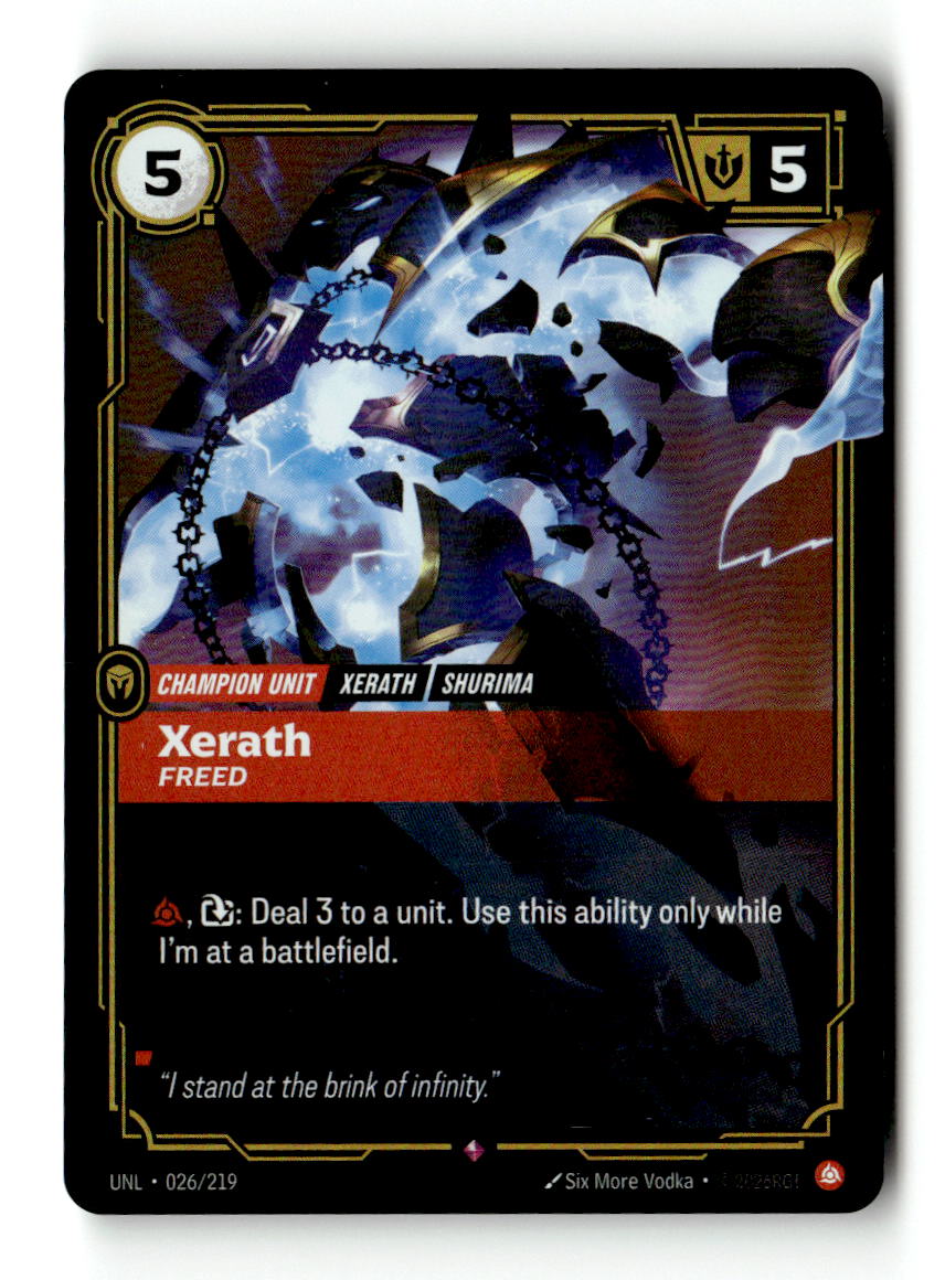 Xerath, Freed