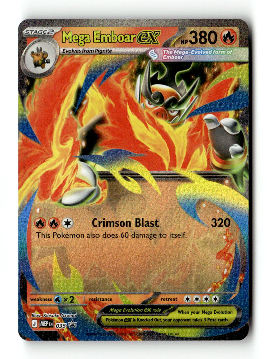 Mega Emboar ex - 035