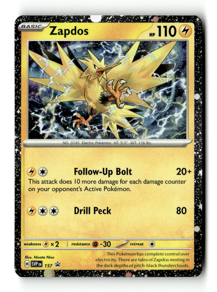 Zapdos - 157 (Cosmos Holo)