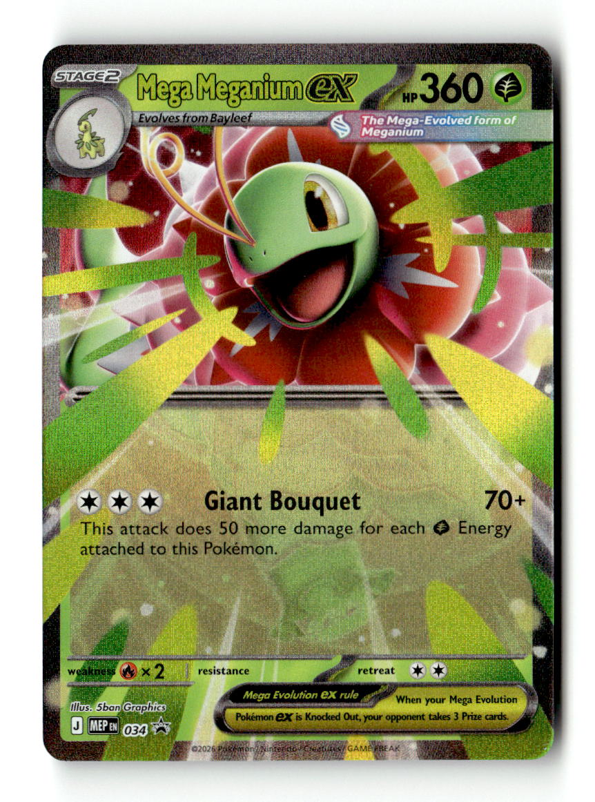 Mega Meganium ex - 034