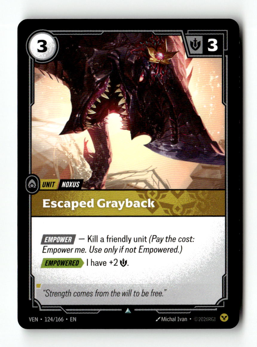 Escaped Grayback