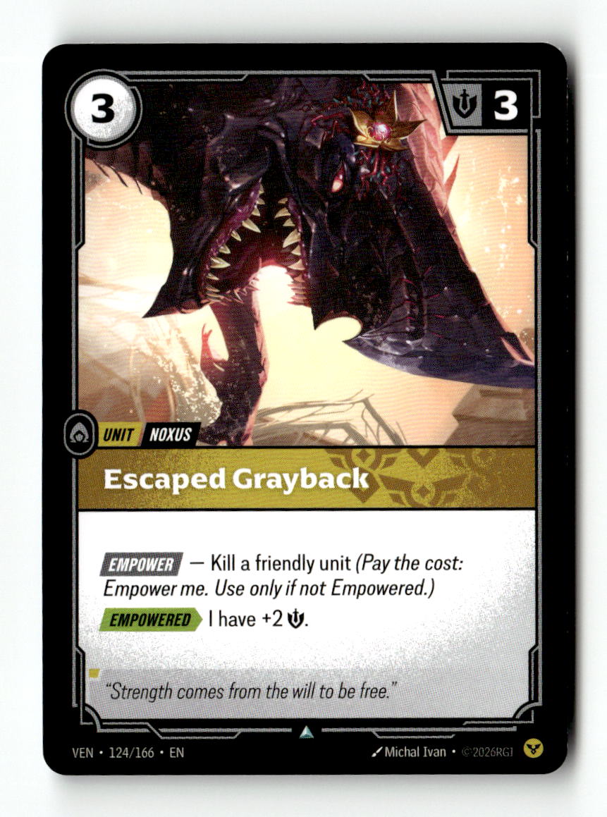 Escaped Grayback