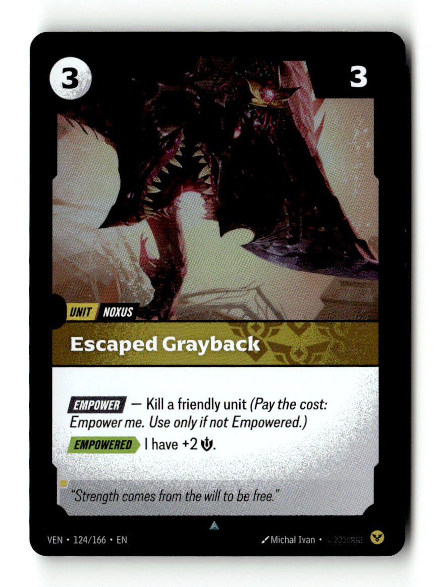Escaped Grayback