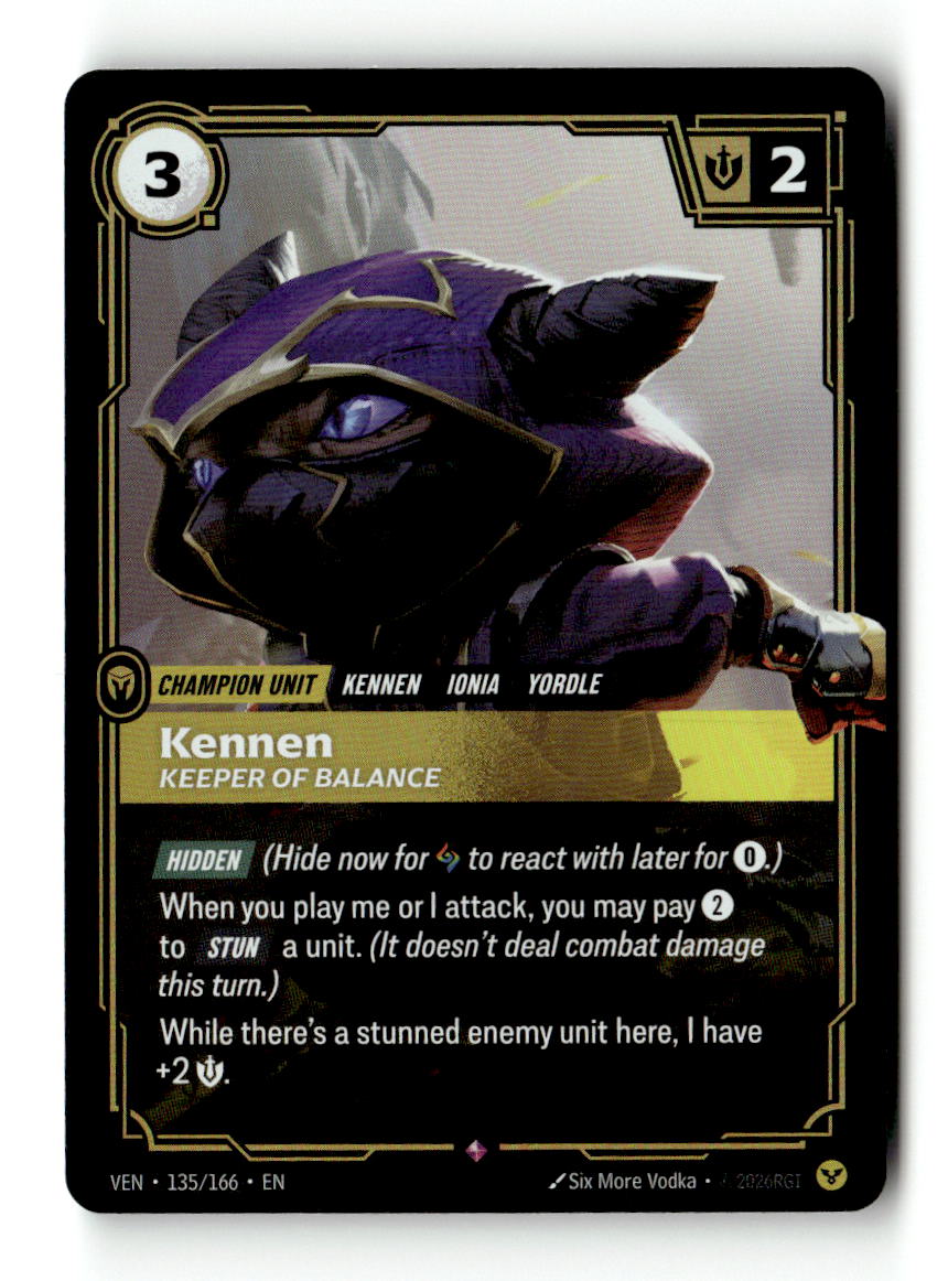 Kennen, Keeper of Balance