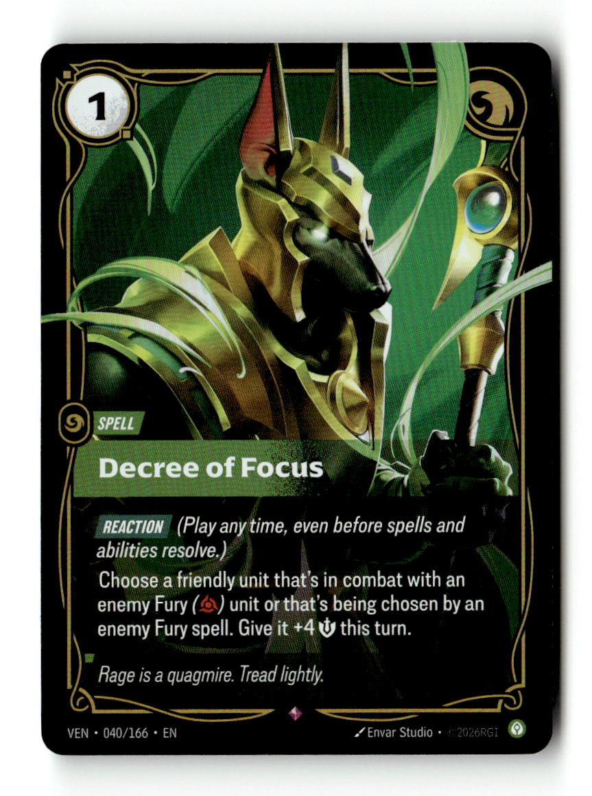 Decree of Focus