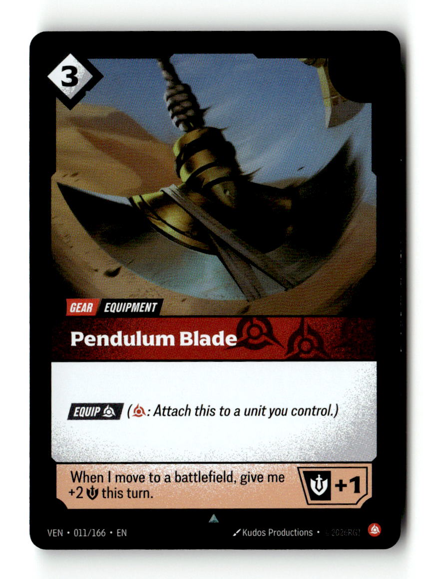 Pendulum Blade