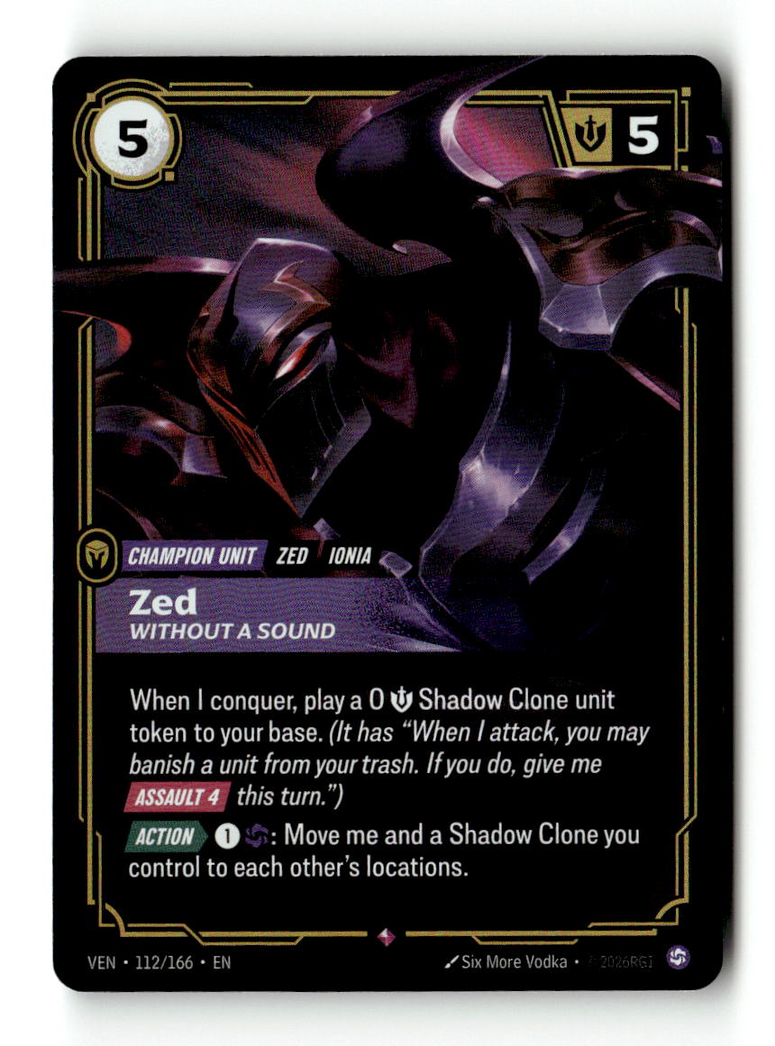 Zed, Without a Sound