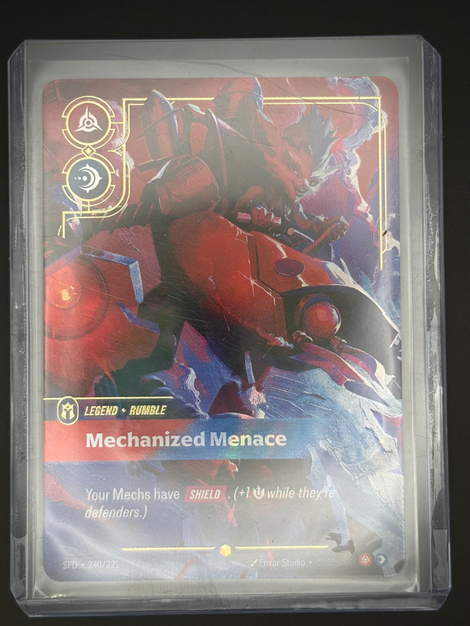 Rumble, Mechanized Menace (Overnumbered)