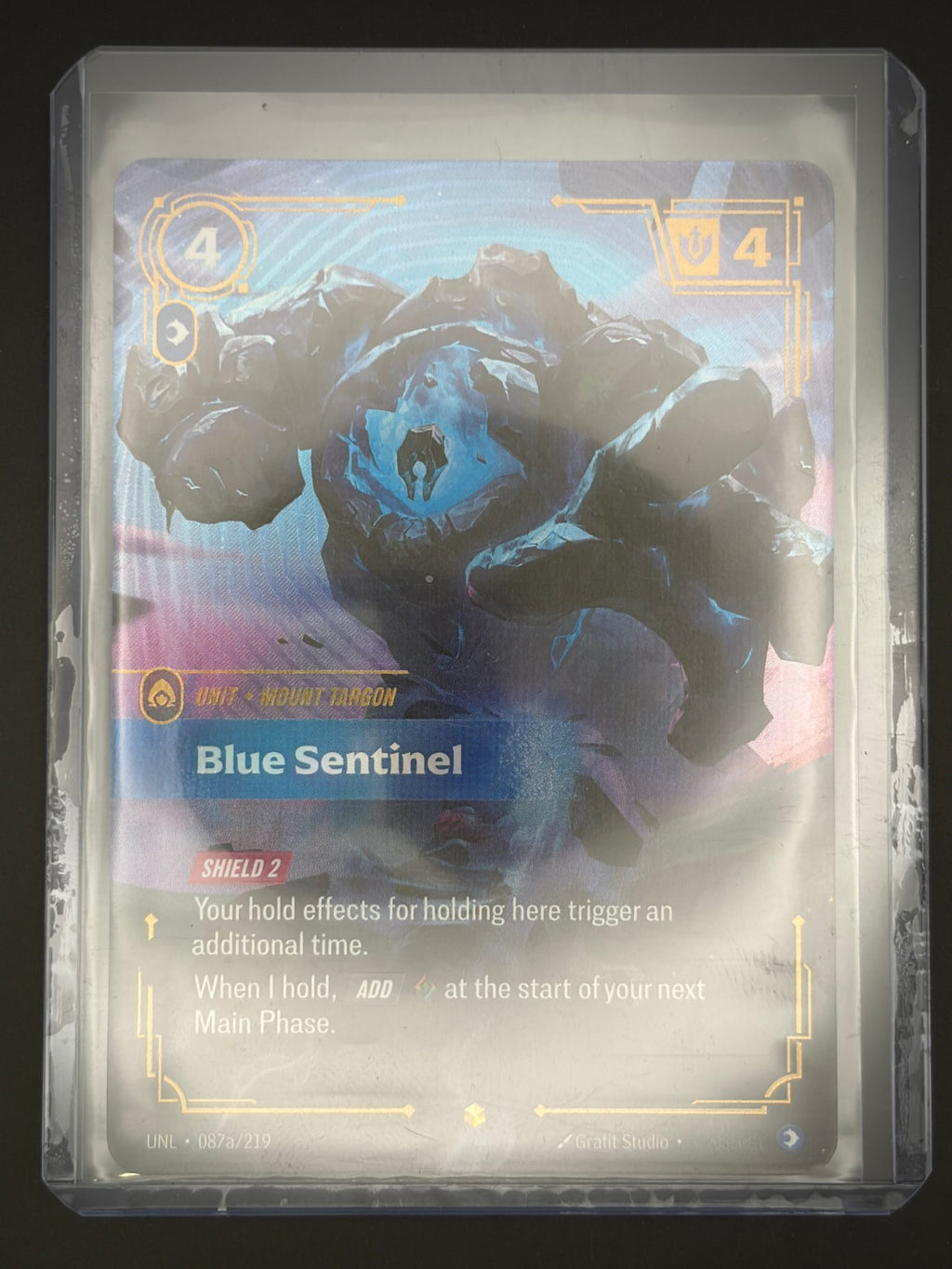 Blue Sentinel (Alternate Art)