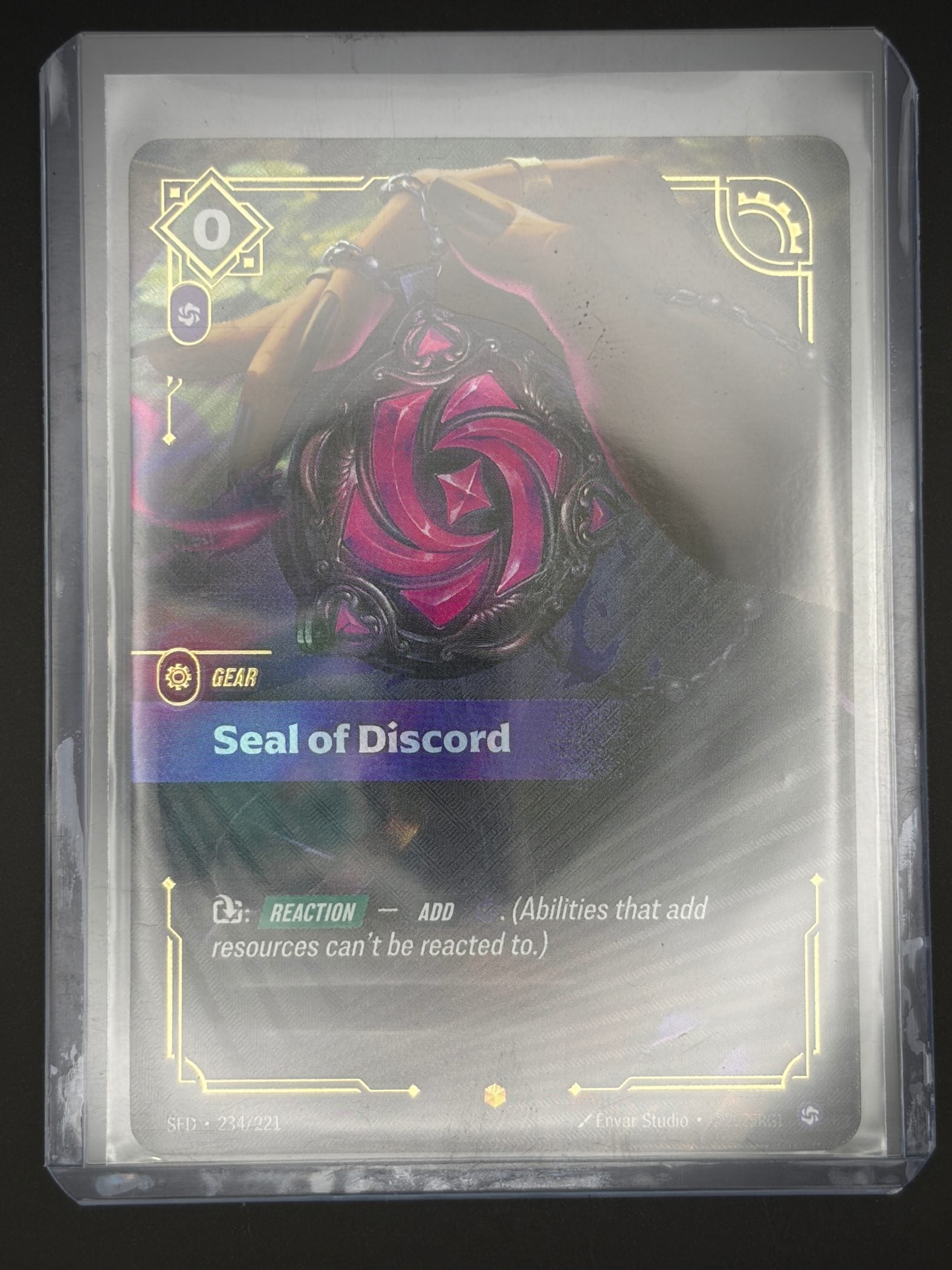 Seal of Discord (Overnumbered)