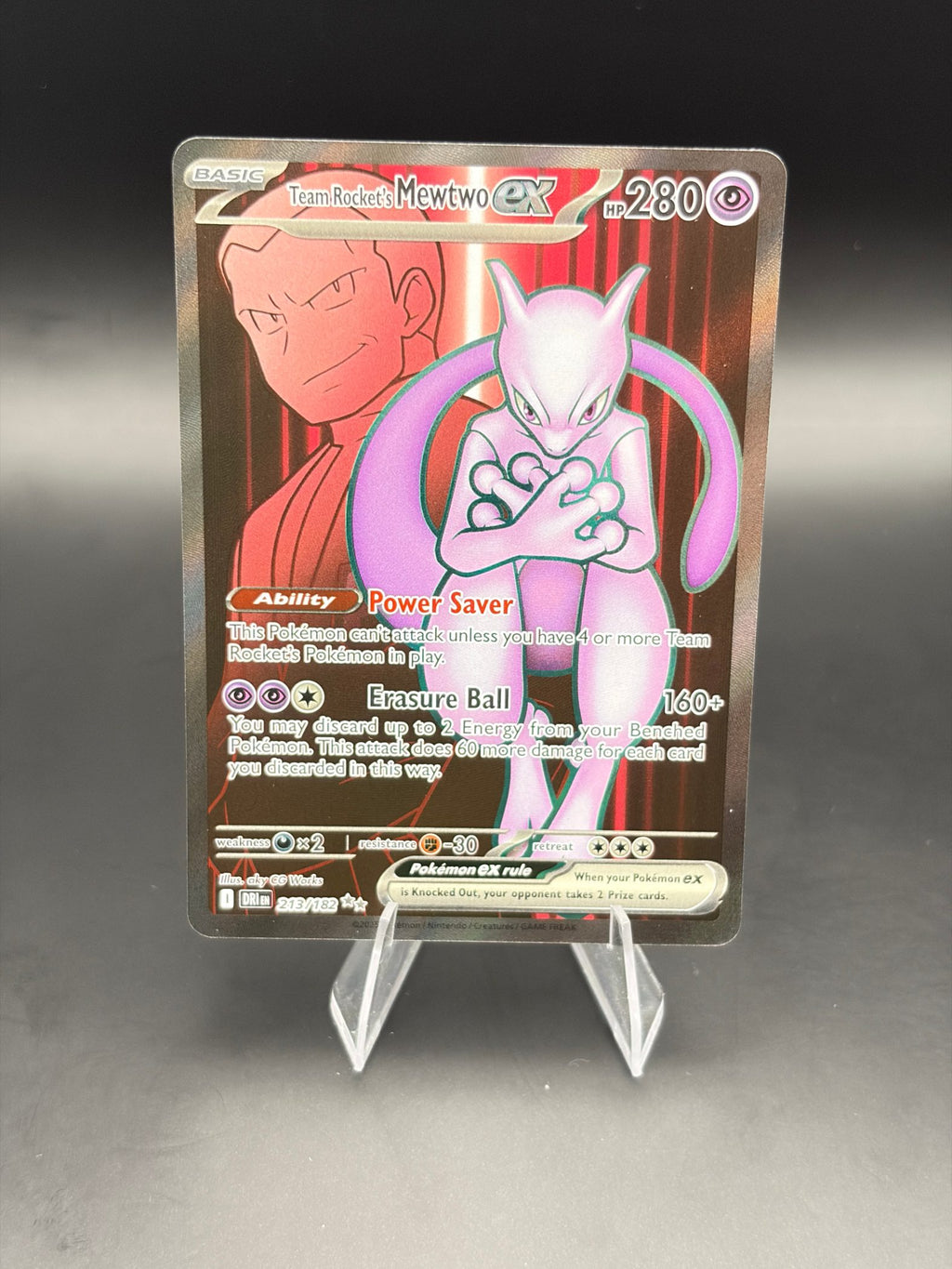 Team Rocket's Mewtwo ex - 213/182
