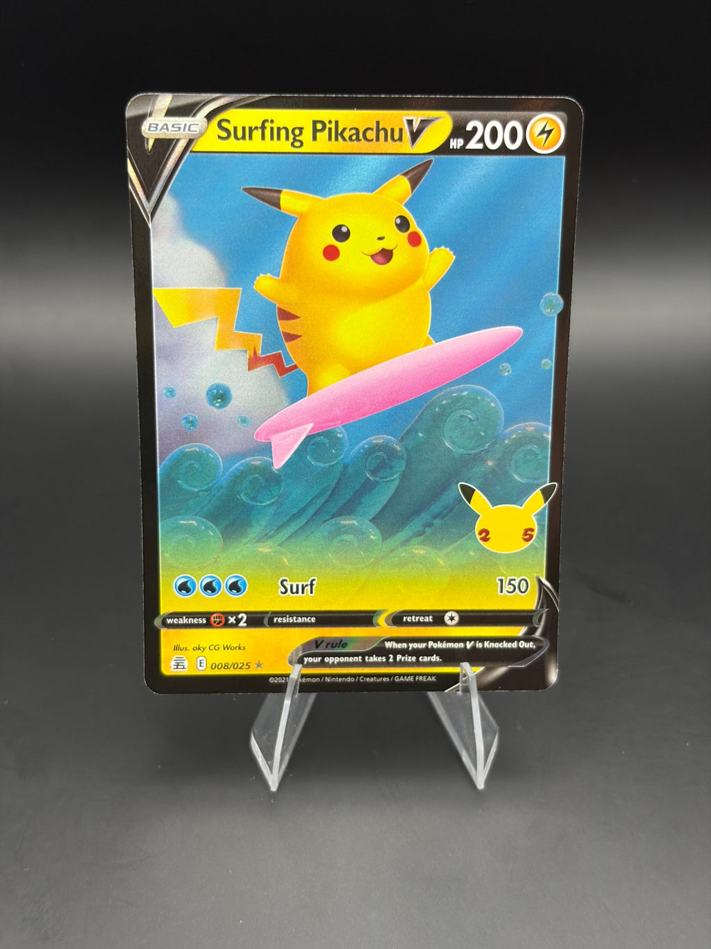 Surfing Pikachu V