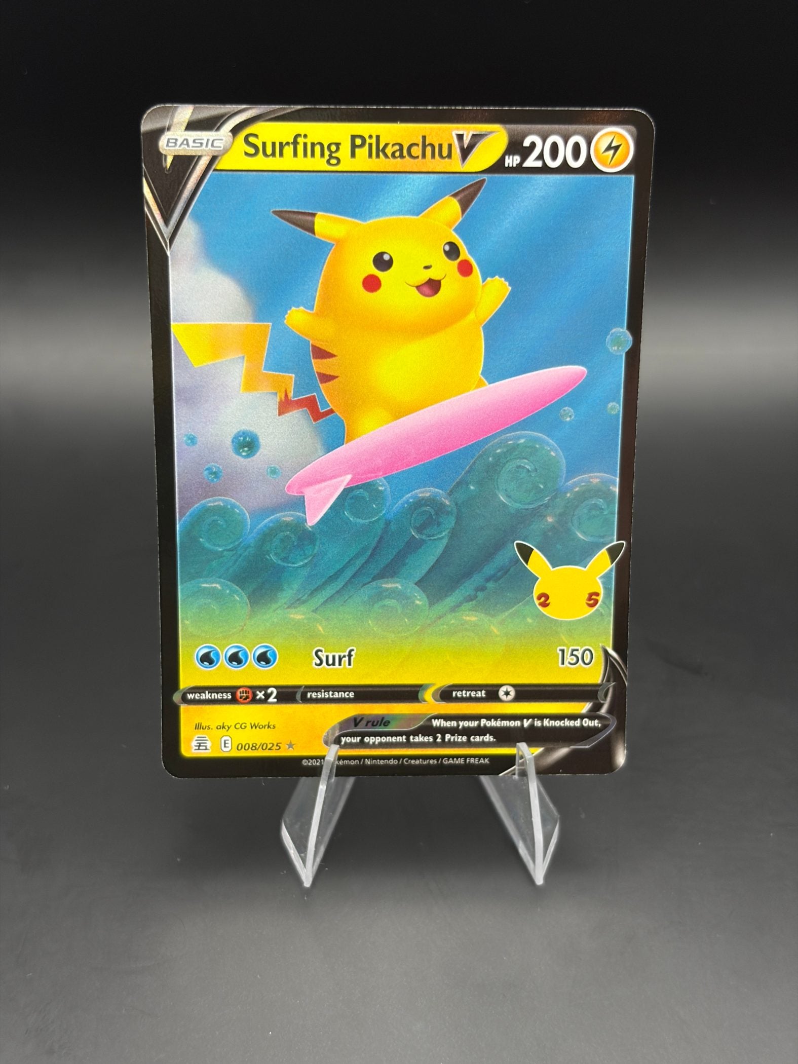 Surfing Pikachu V