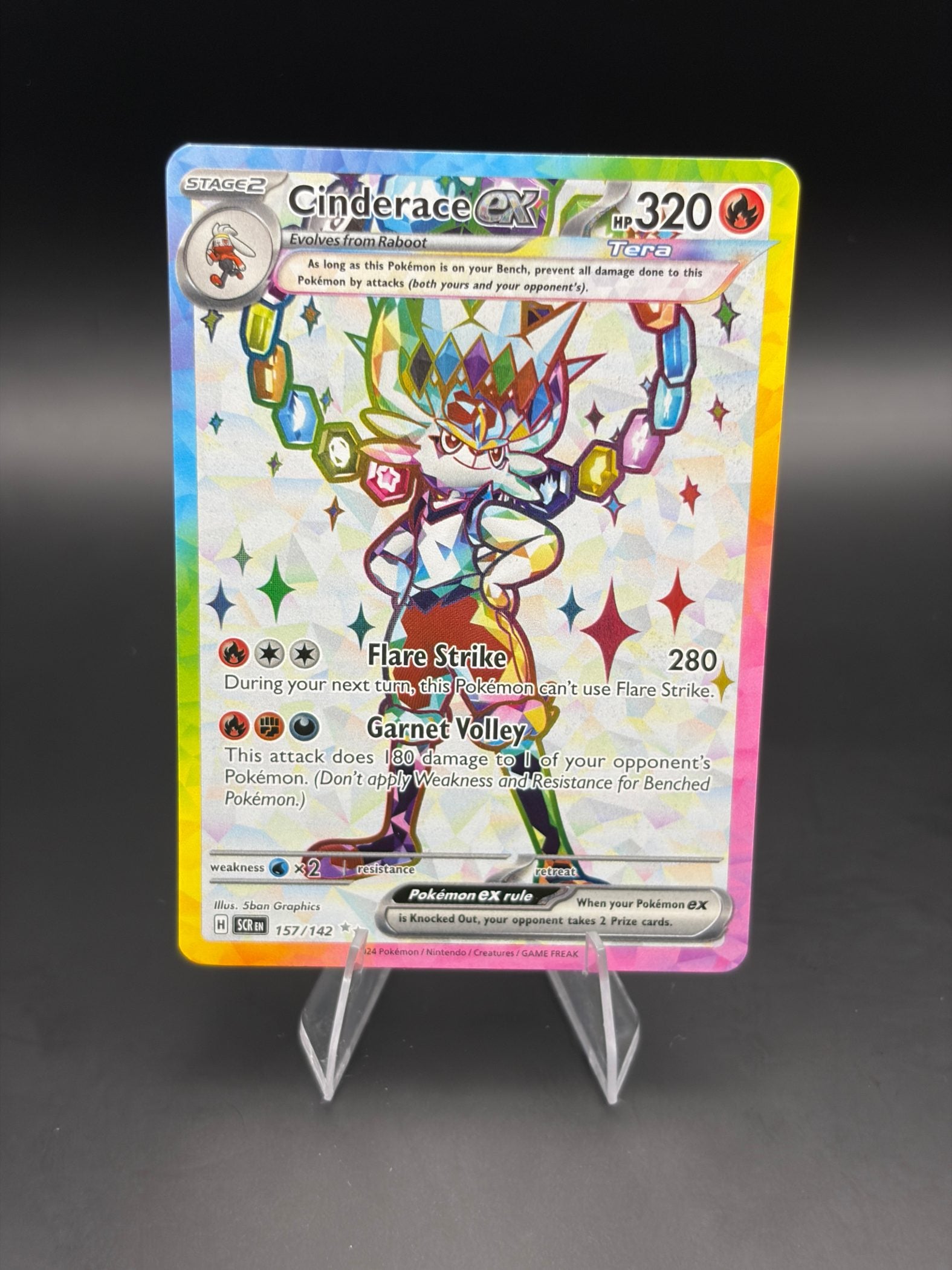 Cinderace ex - 157/142