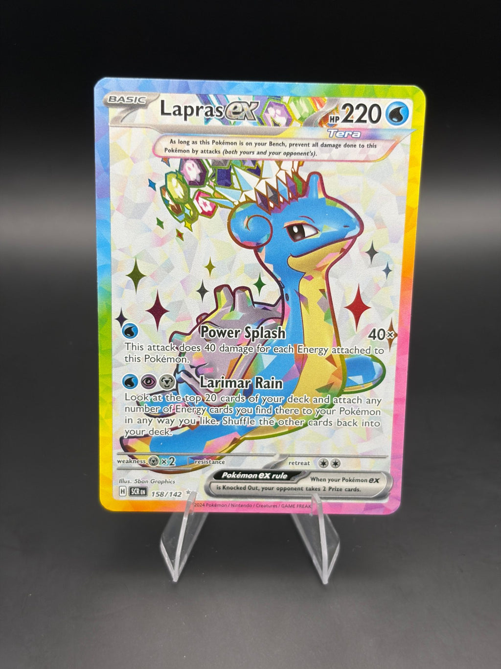 Lapras ex - 158/142