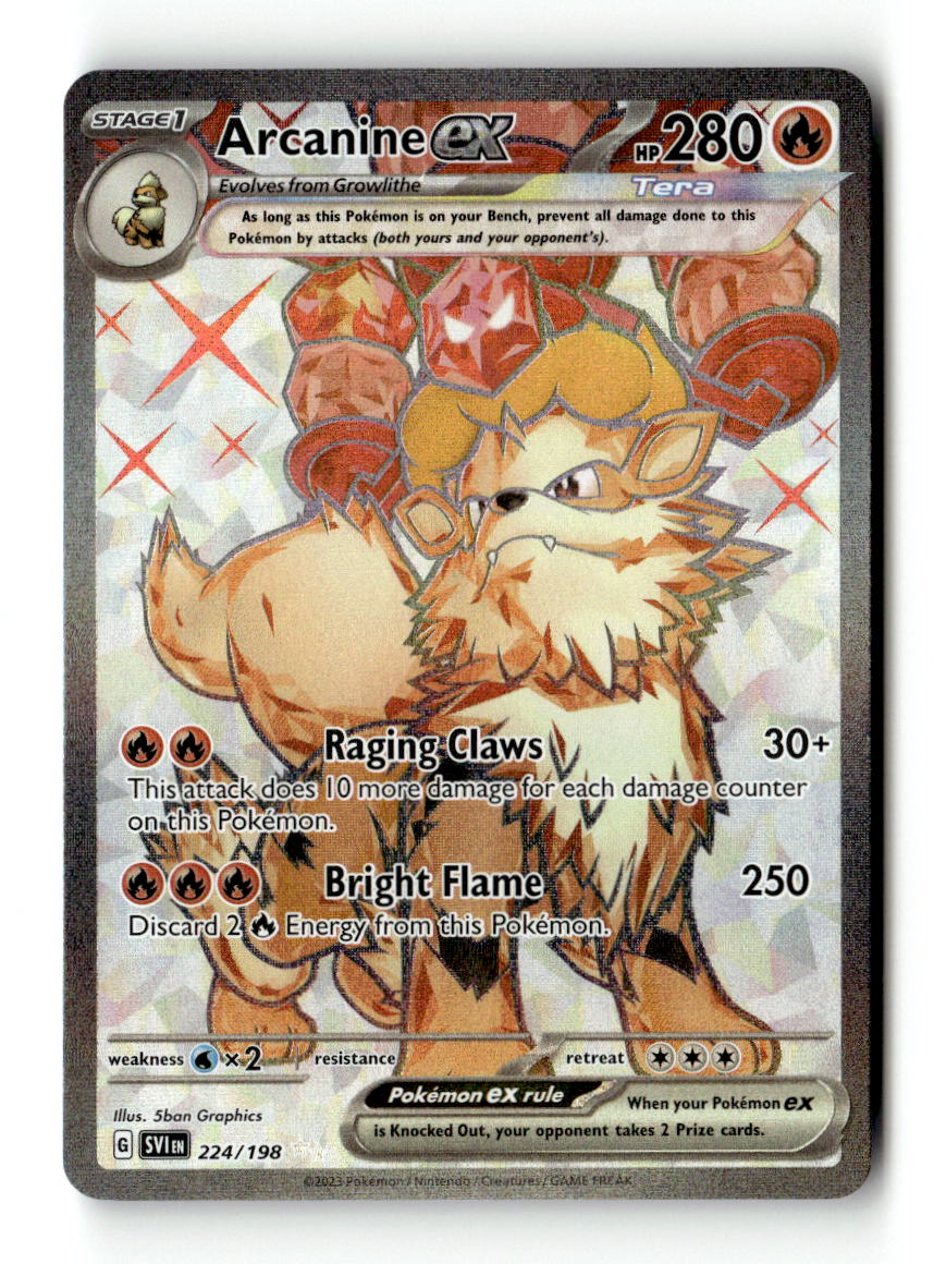Arcanine ex - 224/198