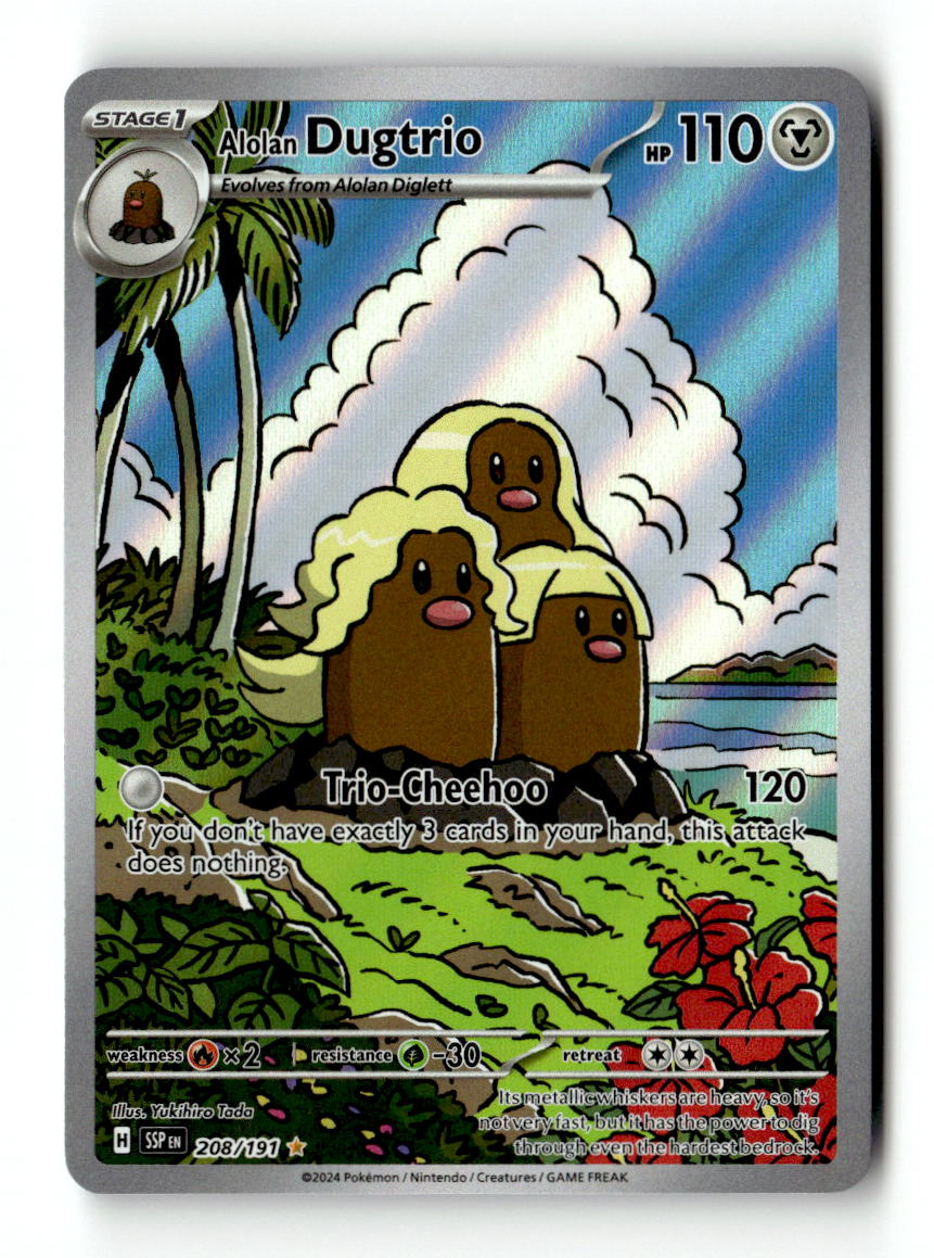 Alolan Dugtrio - 208/191