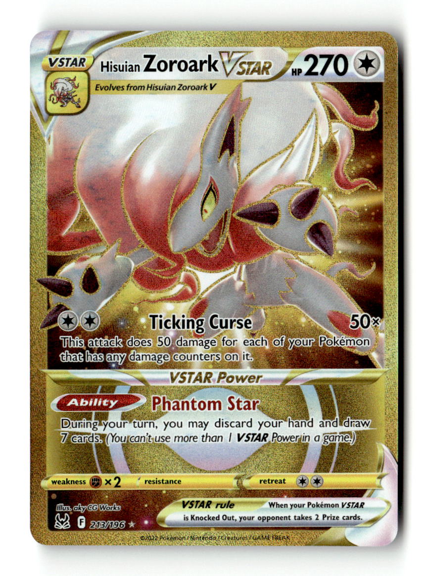 Hisuian Zoroark VSTAR (213) (Secret)