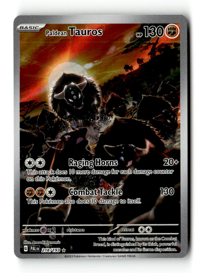 Paldean Tauros - 218/193