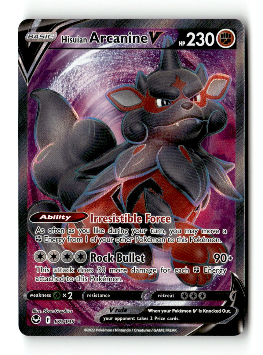 Hisuian Arcanine V (Full Art)