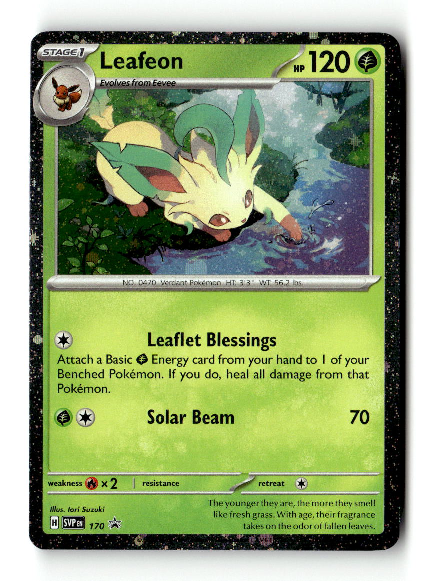 Leafeon - 170 (Cosmos Holo)