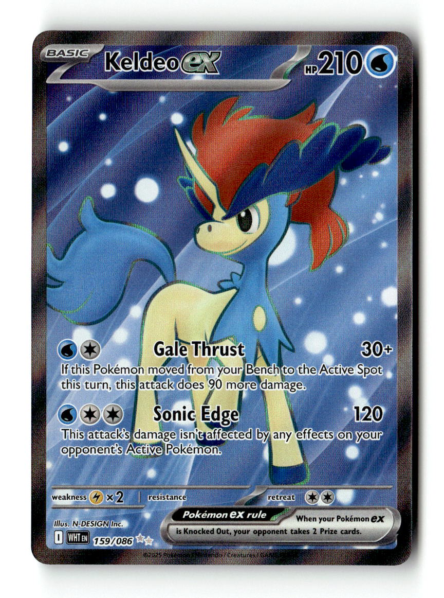 Keldeo ex - 159/086