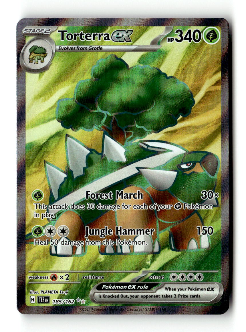 Torterra ex - 185/162