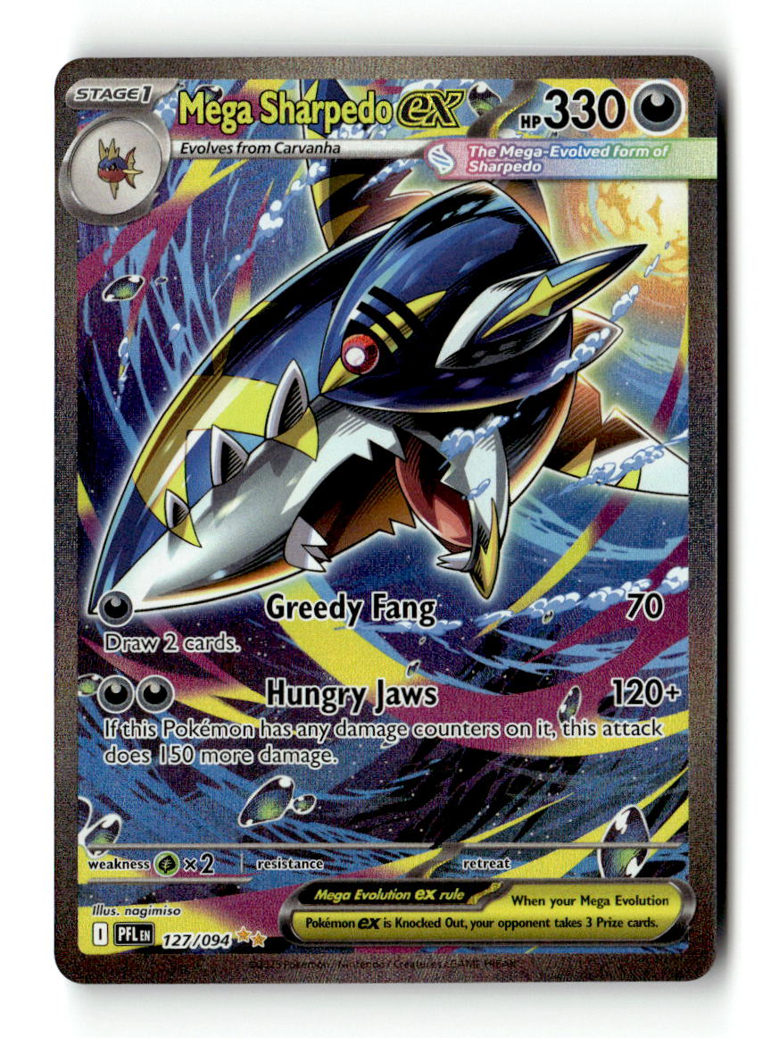 Mega Sharpedo ex - 127/094