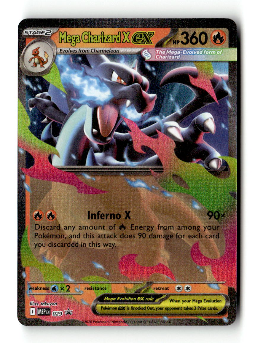 Mega Charizard X ex - 029