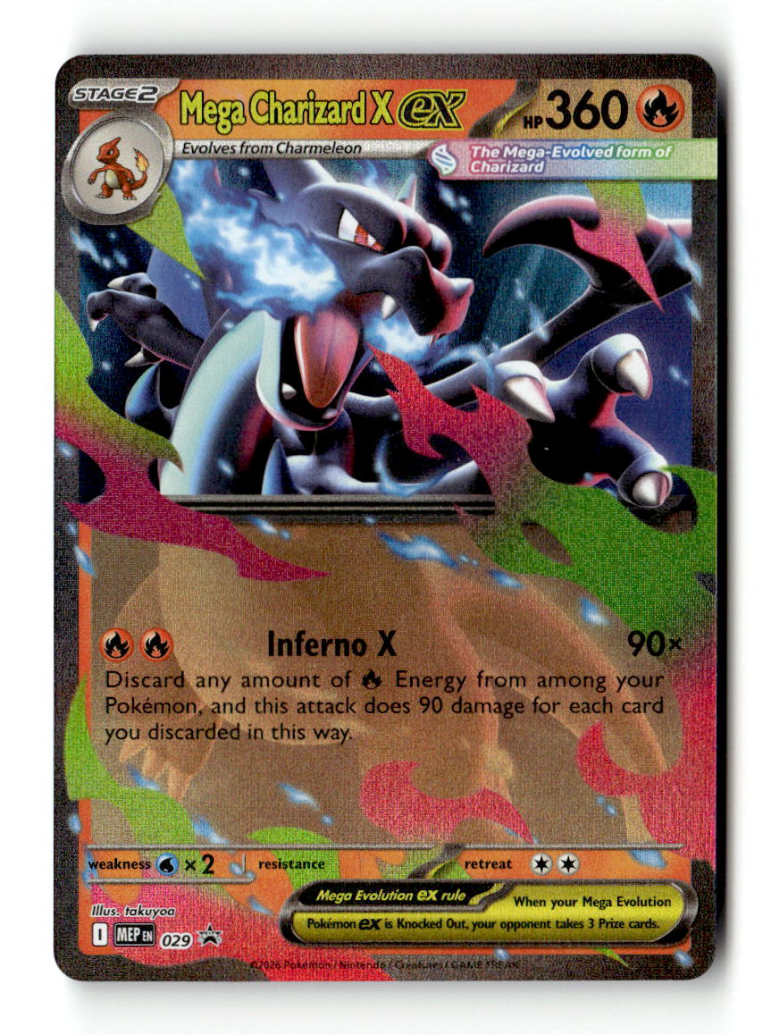 Mega Charizard X ex - 029