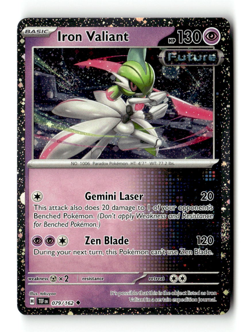 Iron Valiant - 079/162 (Cosmos Holo)