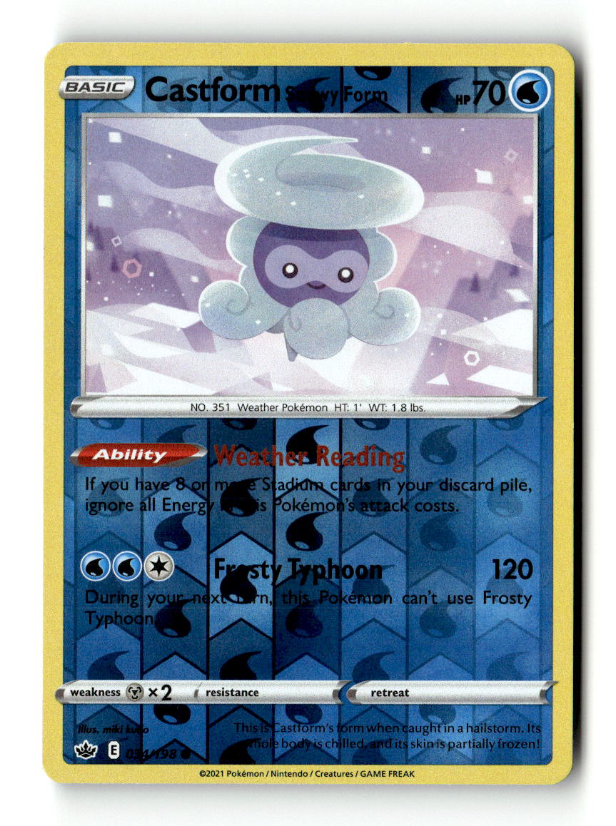 Castform Snowy Form