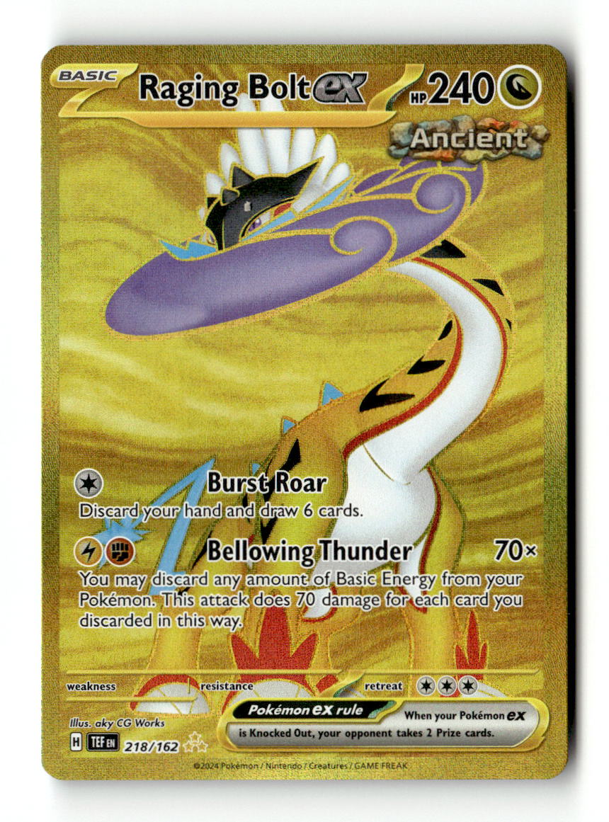 Raging Bolt ex - 218/162