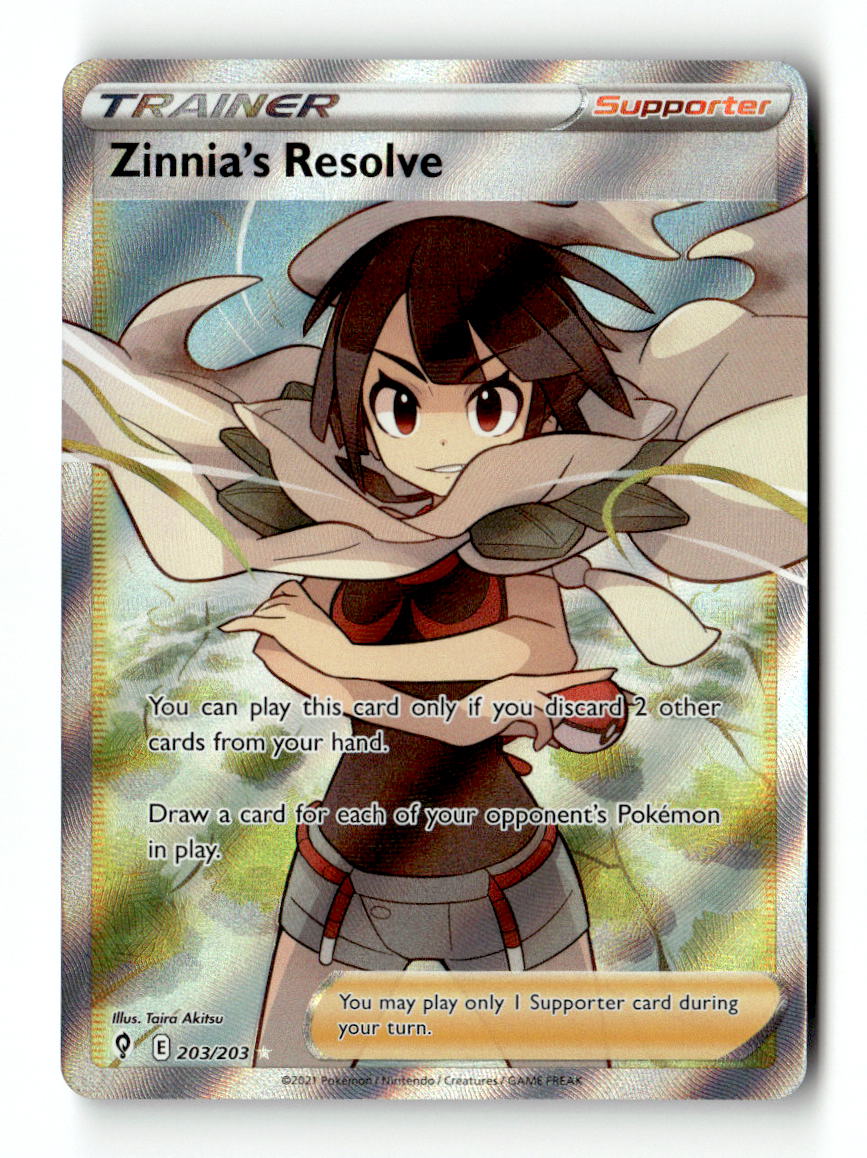 Zinnia's Resolve (Full Art)