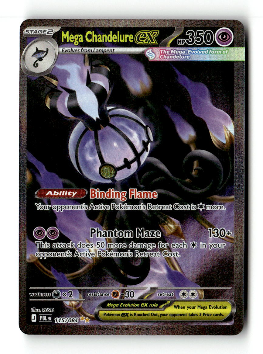 Mega Chandelure ex - 115/084