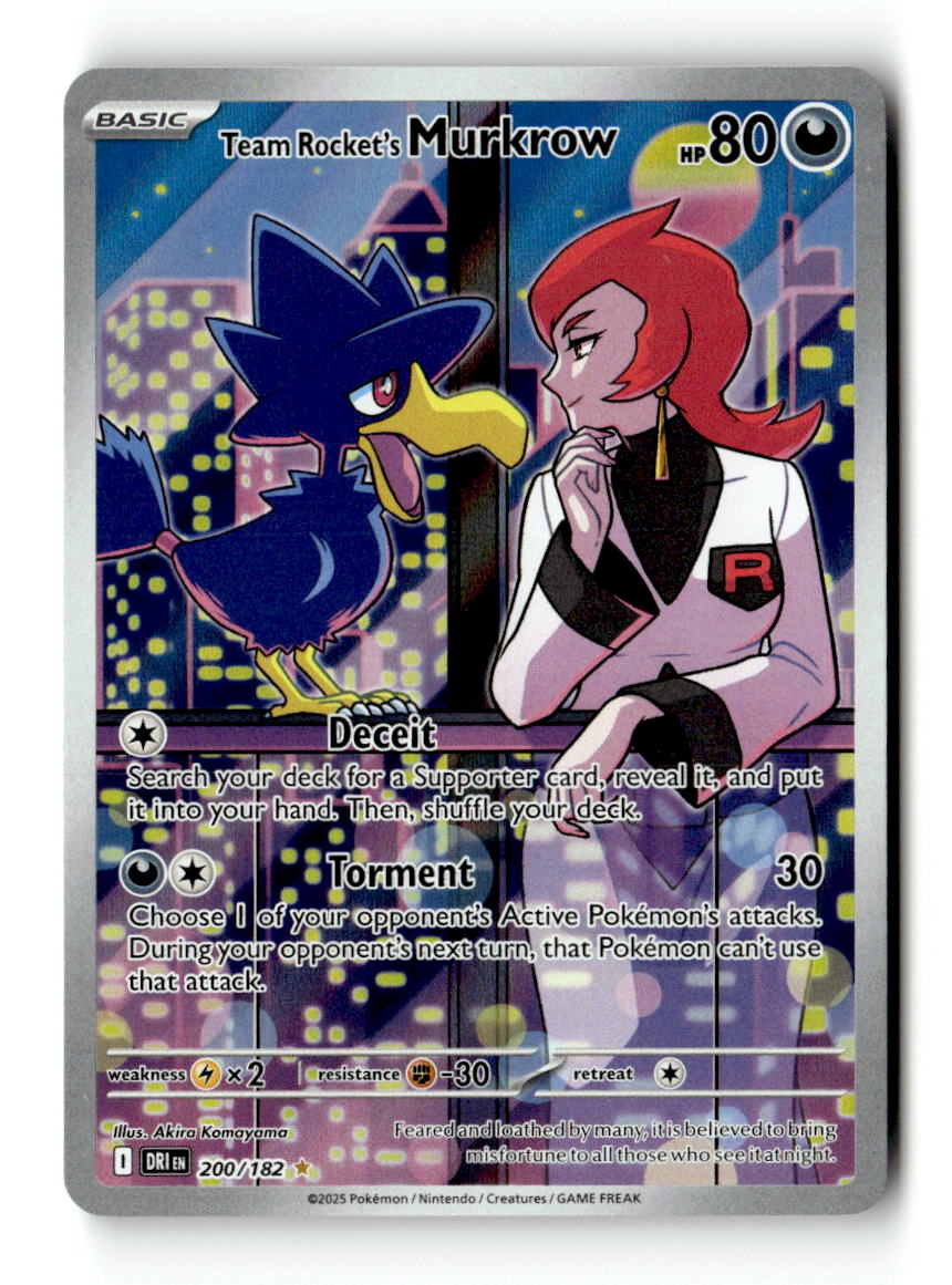 Team Rocket's Murkrow - 200/182