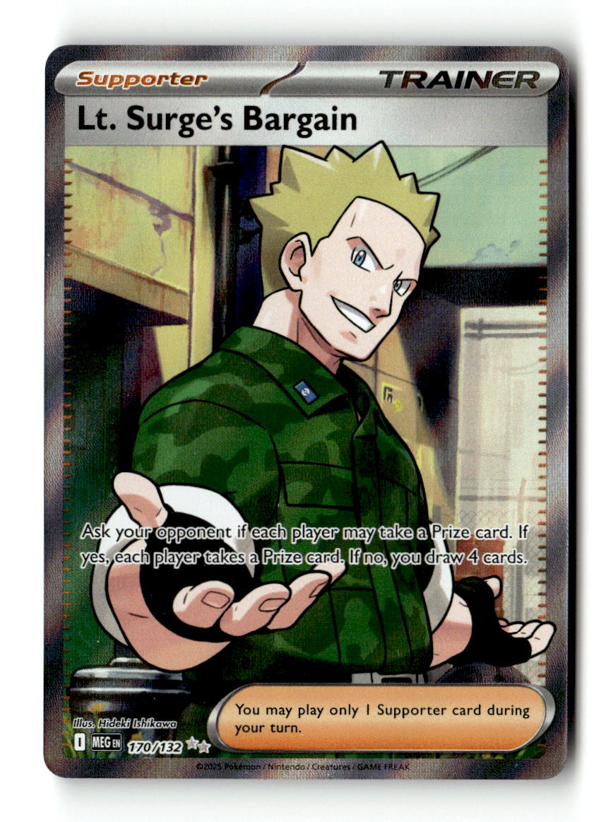 Lt. Surge's Bargain - 170/132