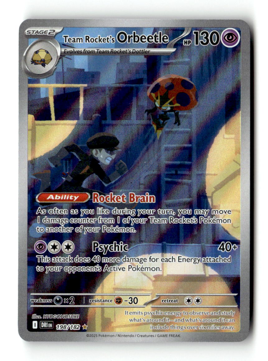 Team Rocket's Orbeetle - 198/182