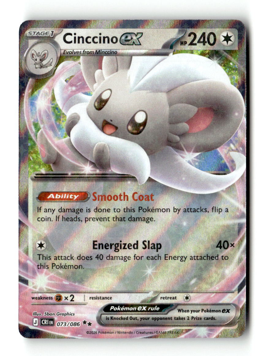 Cinccino ex - 073/086