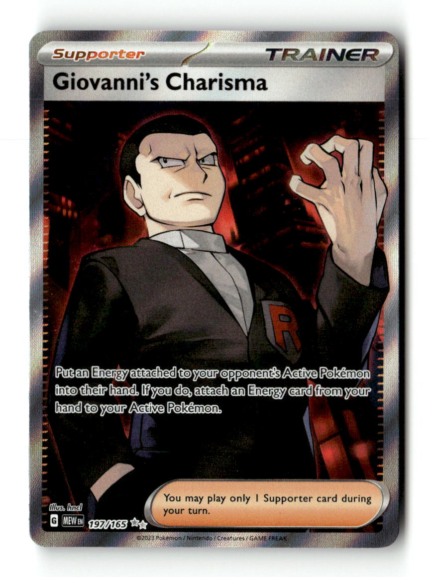 Giovanni's Charisma - 197/165