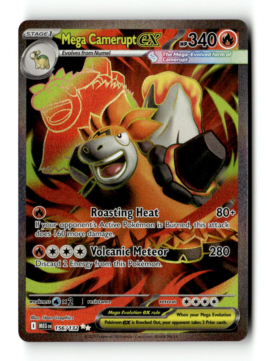 Mega Camerupt ex - 156/132