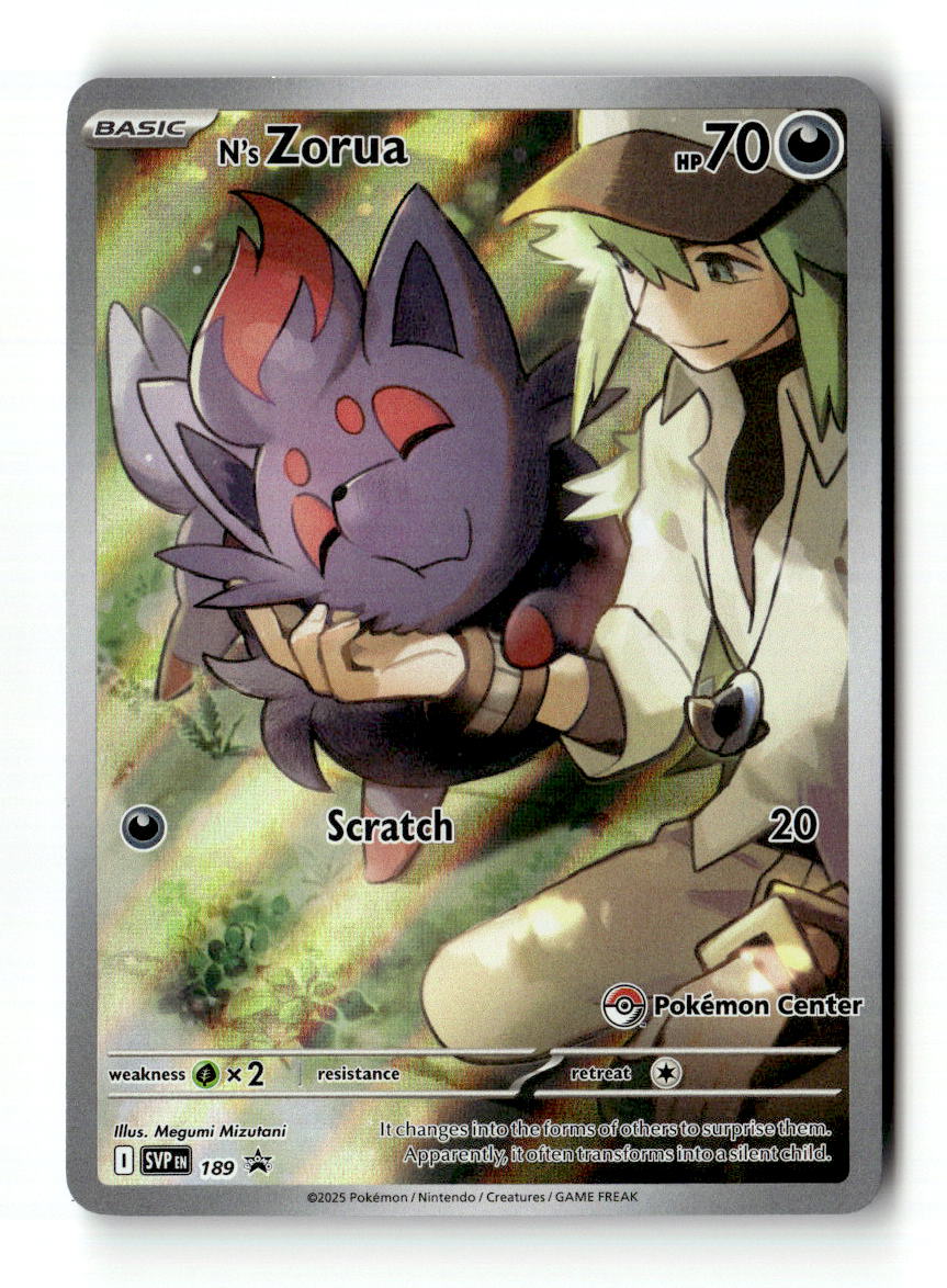 N's Zorua - 189 (Pokemon Center Exclusive)